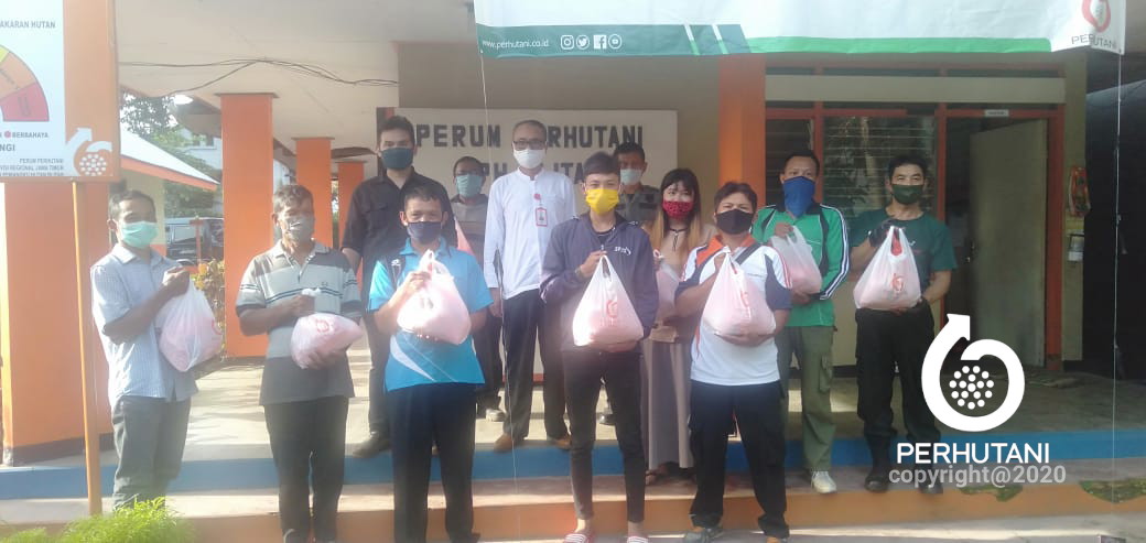 Perhutani Peduli Kepada Mitra Kerjanya Perhutani Bagikan 601 Paket