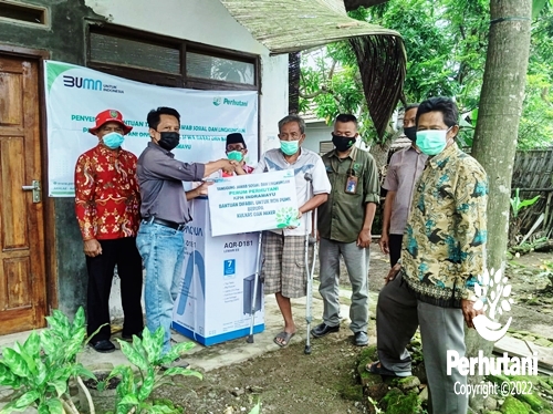 Perhutani Perhutani Salurkan Bantuan Program Tjsl Kepada Teman Difabel