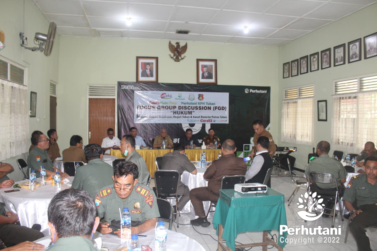 Perhutani Perhutani Tuban Gelar Fgd Bersama Polres Dan Kajari Tuban