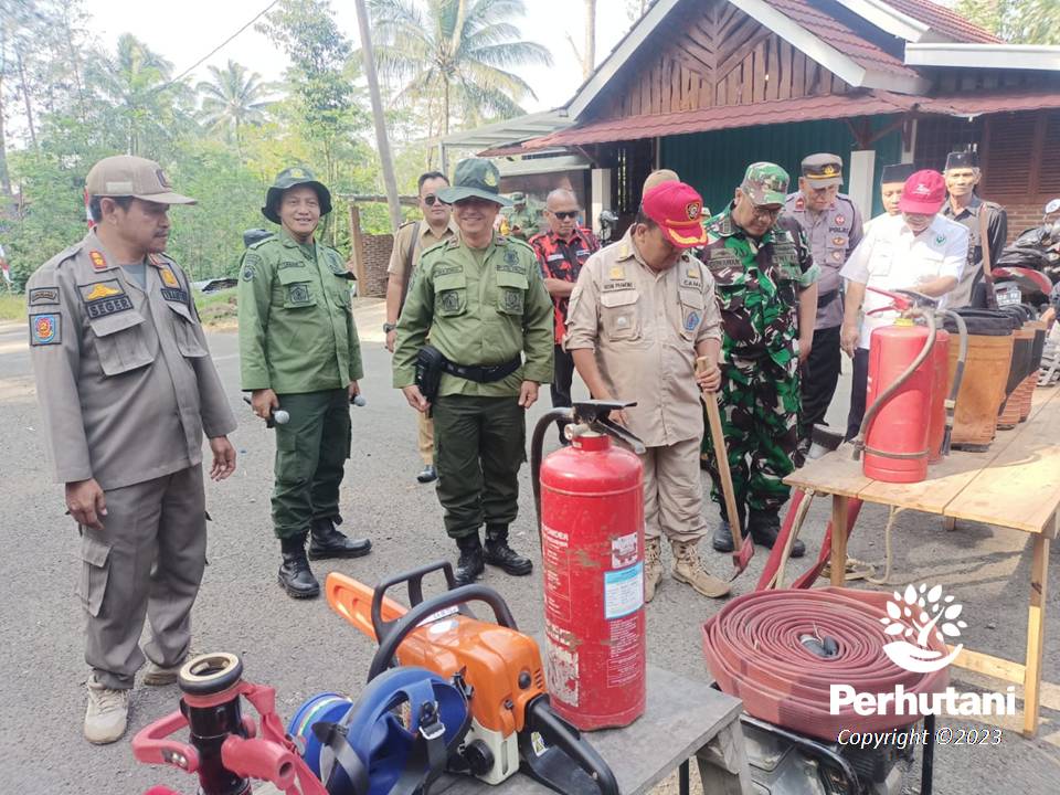 Perhutani Perhutani Bersama Stakeholder Gelar Apel Pencegahan Dan