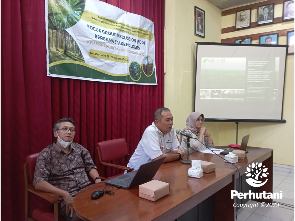 Perhutani Perhutani Dan UNS Gelar FGD Dengan Stakeholder Di Mantingan