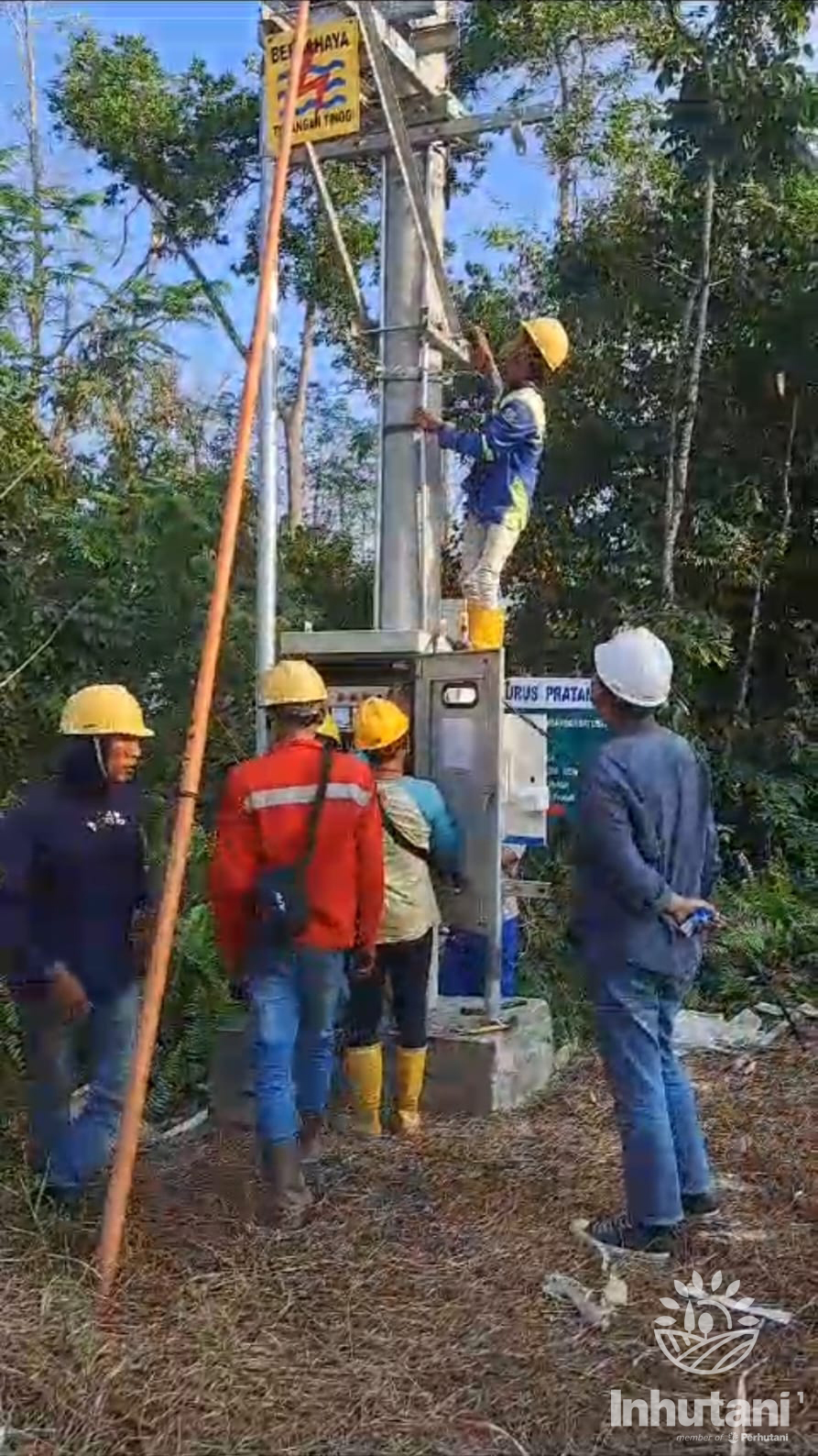 Perhutani Kawasan Wisata Alam Bukit Bangkirai Kini Dialiri Listrik PT