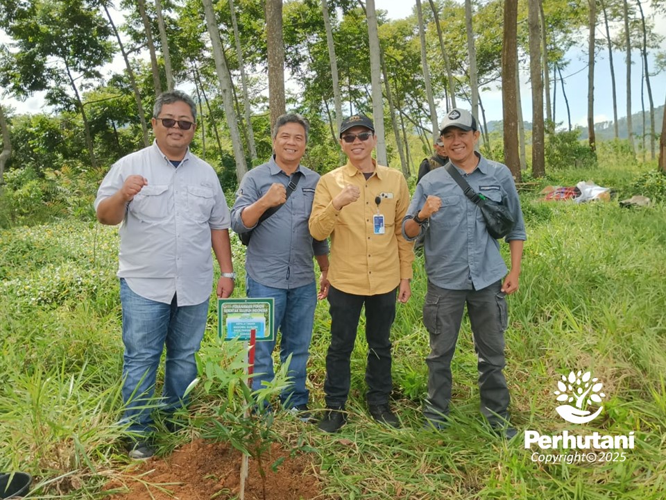 Perhutani Perhutani Bersama Stakeholder Lakukan Penanaman Pohon Bersama