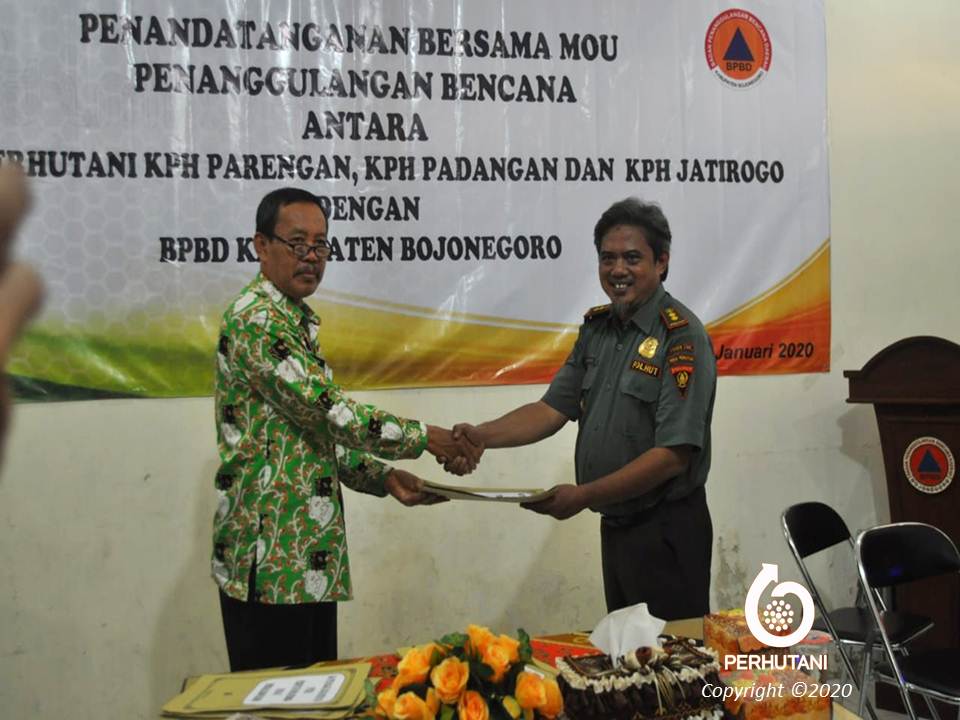 Perhutani Perhutani Dan Bpbd Bojonegoro Adakan Kerjasama Penanggulangan Bencana Perhutani