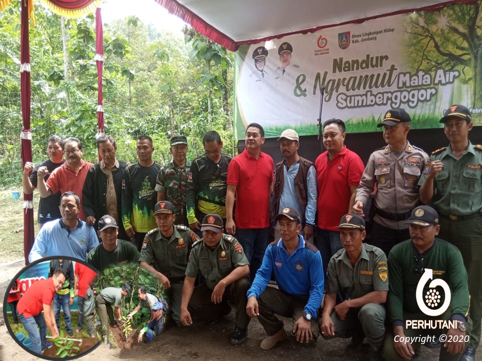 Perhutani Perhutani Bersama Pemkab Jombang Nandur Dan Ngramut Mata Air Sumbergogor Perhutani 4924