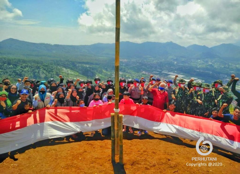 Perhutani Peringati HUT RI Ke-75, Perhutani Bersama Korps Brimob Polda ...