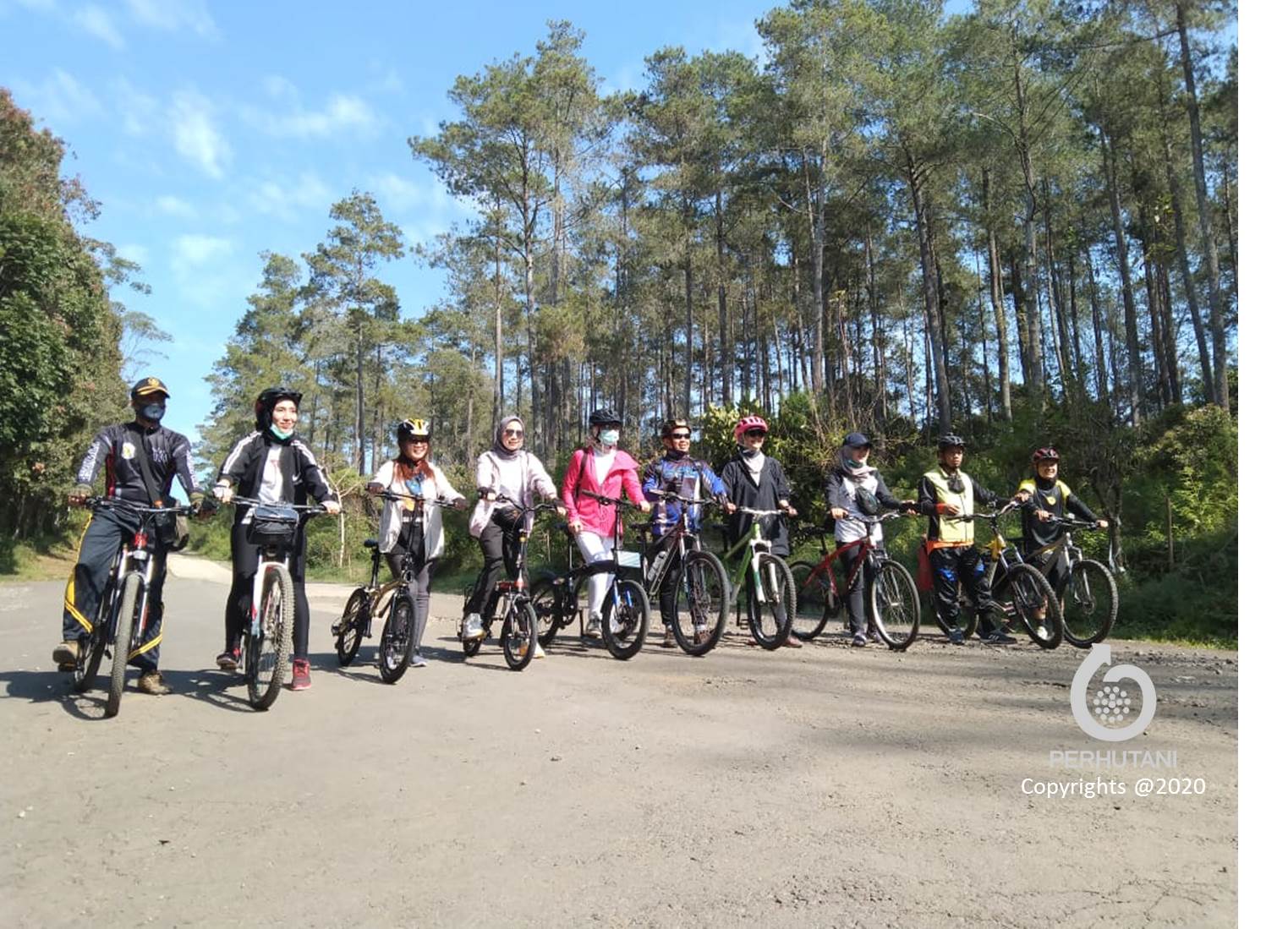 Perhutani Perhutani Buka Wahana Baru Wisata Sepeda Hutan Alam Di Lembang Bandung Perhutani 2234