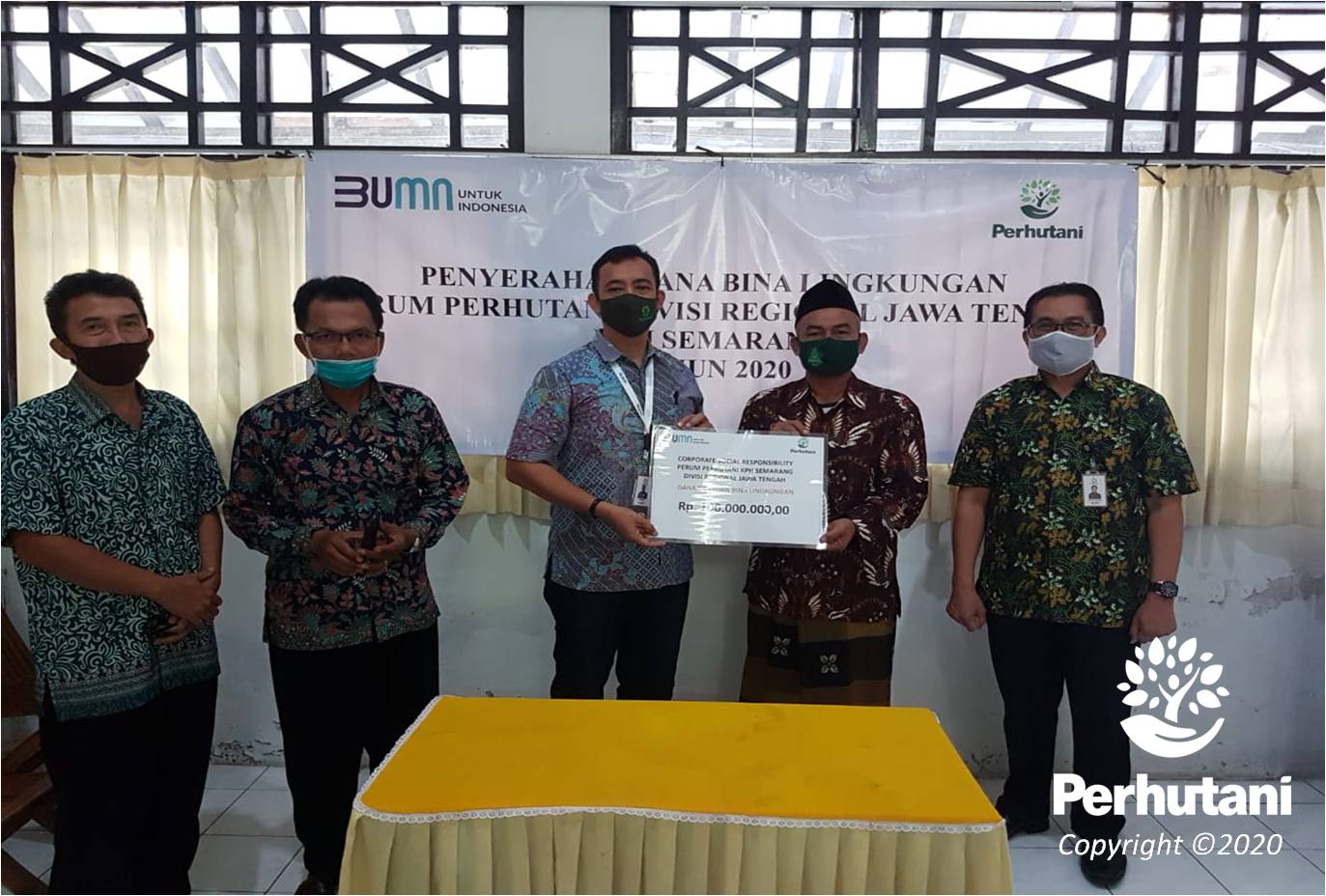 Perhutani Perhutani Salurkan Dana Bina Lingkungan Tahap Ii Rp Juta Di Semarang Perhutani