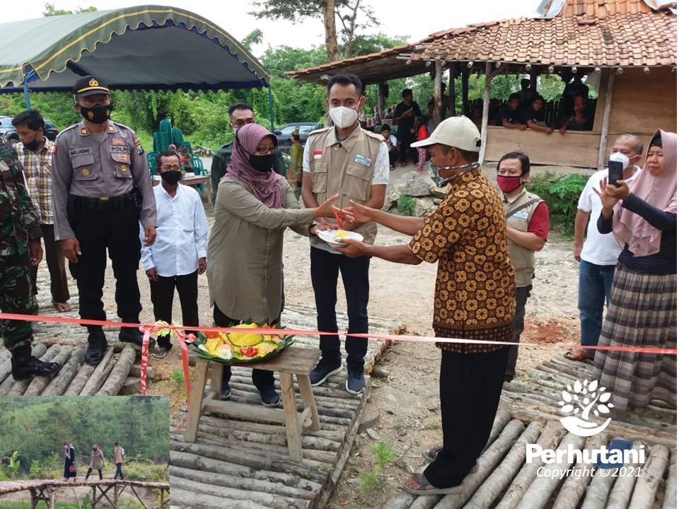 Perhutani Perhutani Bersama LMDH Resmikan Agrowisata Gandrung Kates Bacem Di Padangan Perhutani