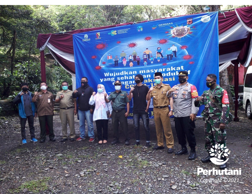 Perhutani Perhutani Adakan Vaksinasi Covid Di Wana Wisata Gunung Puntang Bandung Perhutani