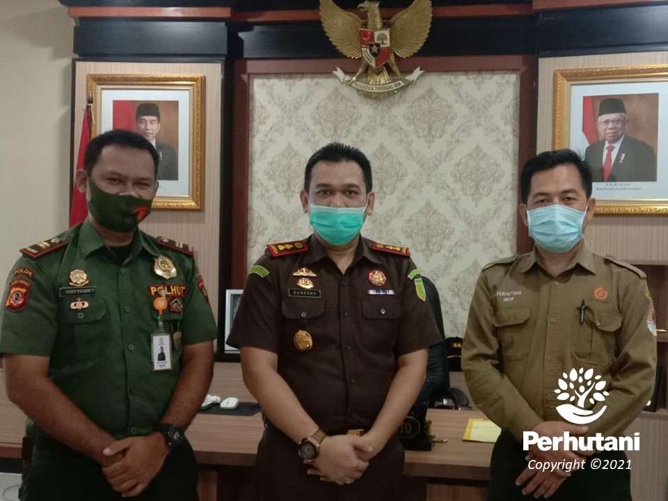 Perhutani Jalin Sinergitas Perhutani Kunjungi Kejaksaan Negeri Di