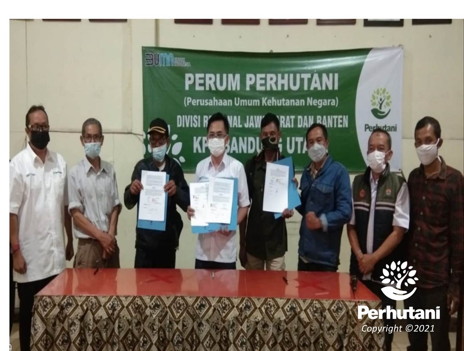 Perhutani Perhutani Bandung Utara Tandatangani NKK Dengan LMDH ...