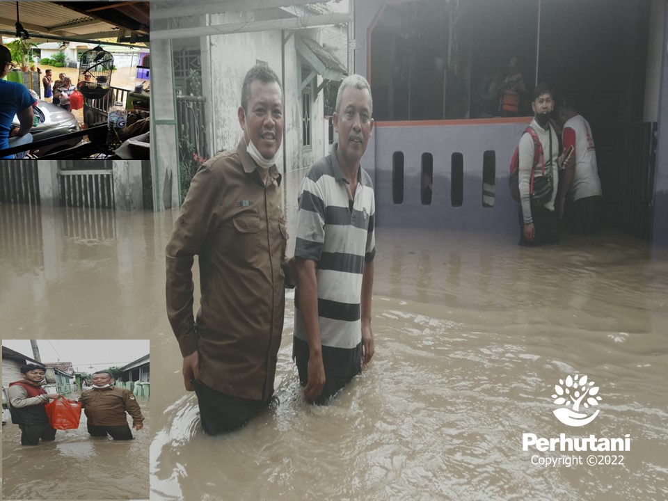 Perhutani Perhutani KPH Banten Serahkan Bantuan Peduli Musibah Banjir ...