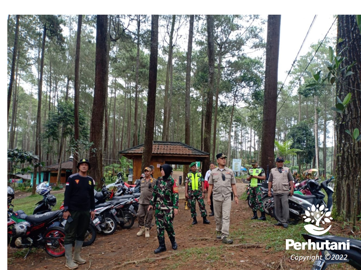 Perhutani Forkopimcam Lembang Bersama Perhutani Kph Bandung Utara Gelar Koordinasi Penanganan 6630