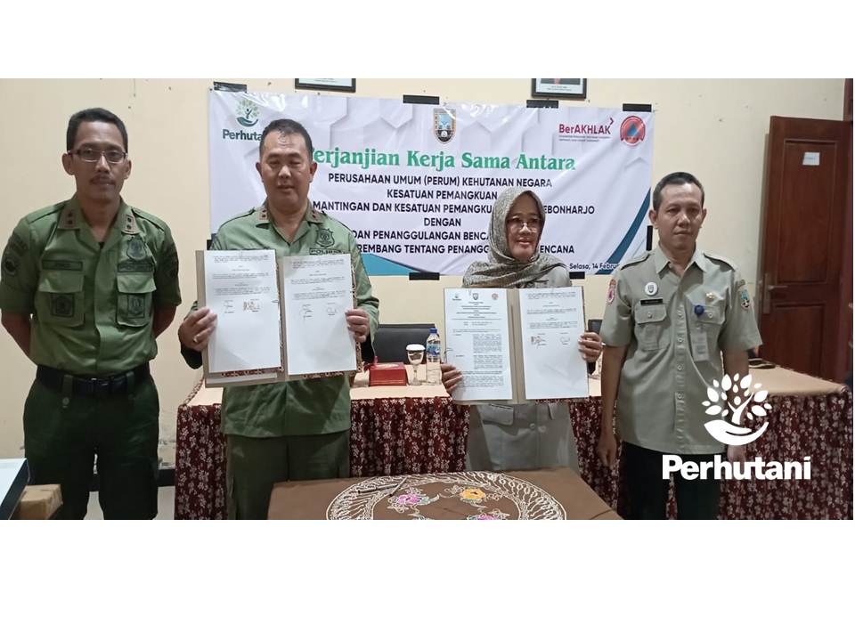 Perhutani Perhutani Lakukan Kerjasama Penanggulangan Bencana Dengan