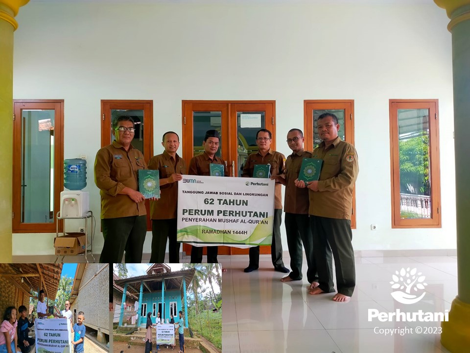 Perhutani Perhutani Banten Sumbang Al-Qur’an Untuk Pondok Pesantren Dan ...