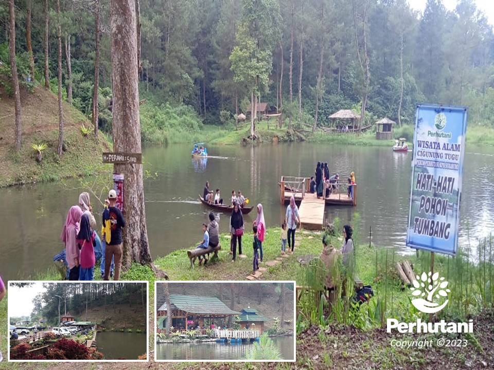 Perhutani Libur Lebaran Wisata Cigunung Tugu Perhutani Sukabumi Jadi Tujuan Utama Pengunjung 0795